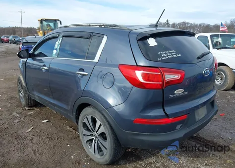 2011 Kia Sportage Ex z USA, uszkodzony, nr VIN KNDPC3A23B7049534